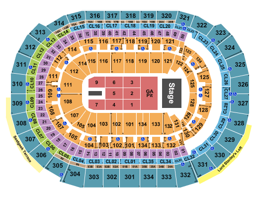 Amerant Bank Arena Bruce Springsteen Seating Chart